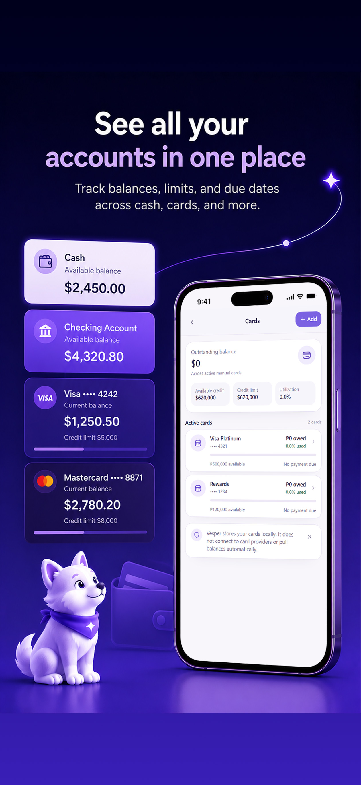 Vesper: Budget & Expenses