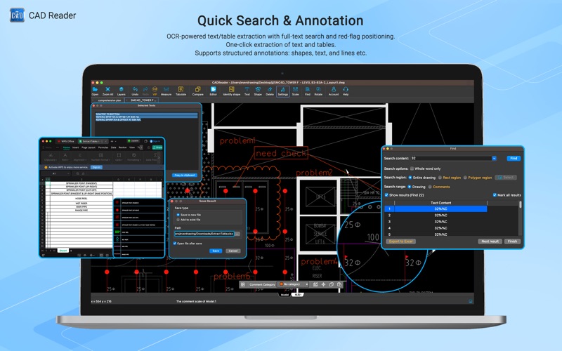 Screenshot #3 pour Fast CAD Reader-View & Measure