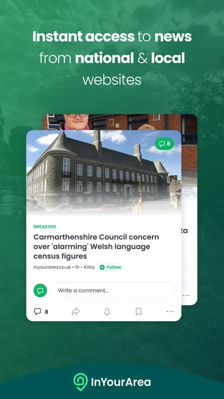 InYourArea - Local News & Info screenshot 2 of 7