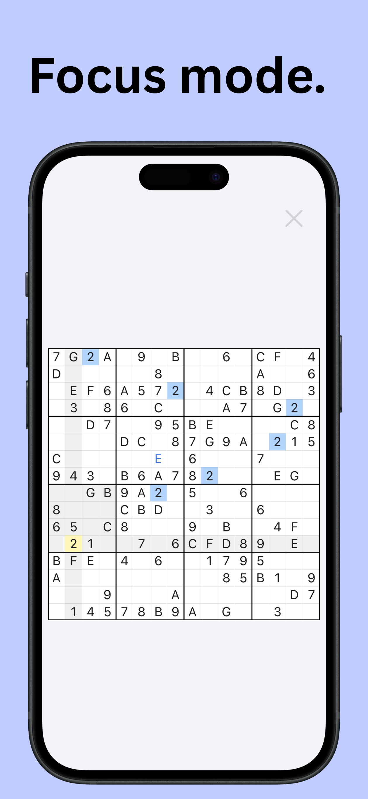 16x16 Giant Classic Sudoku screenshot 4