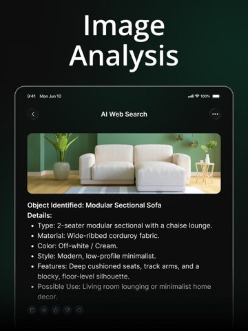 AI Chatbot Assistant - AI Chat iPad screenshot