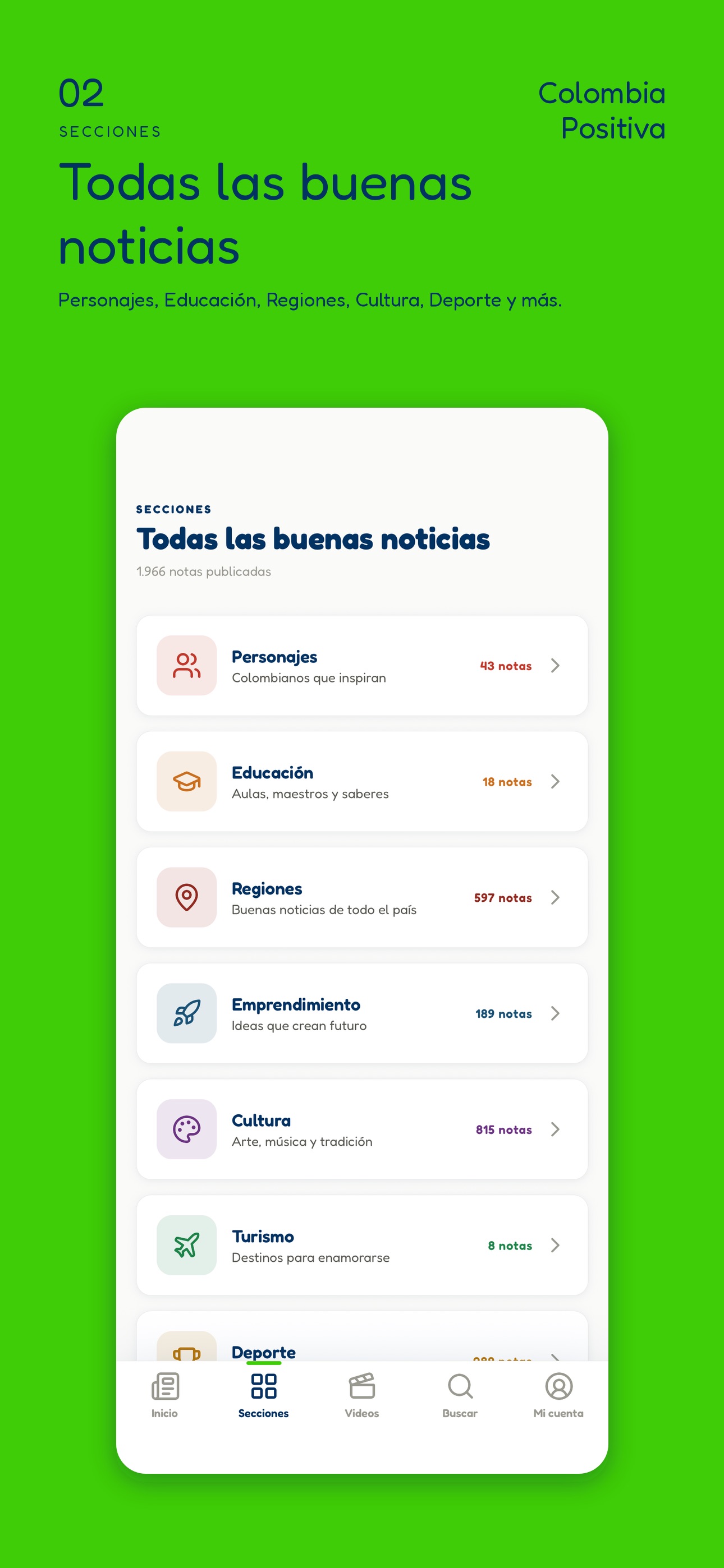 Screenshot 2 of Colombia Positiva
