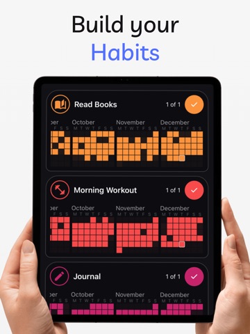 Habit Tracker - Habitee iPad screenshot