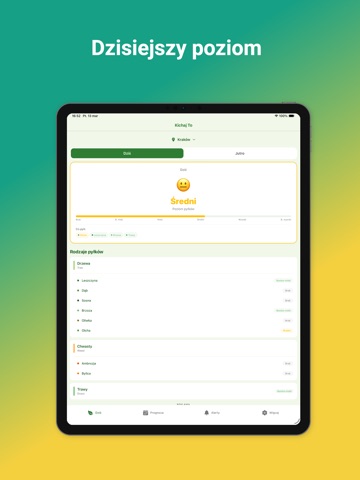 Kichaj To – Prognoza Pyłków iPad screenshot 2
