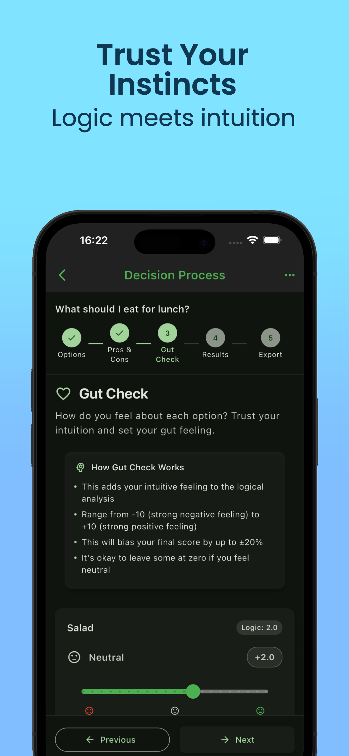 One Decision