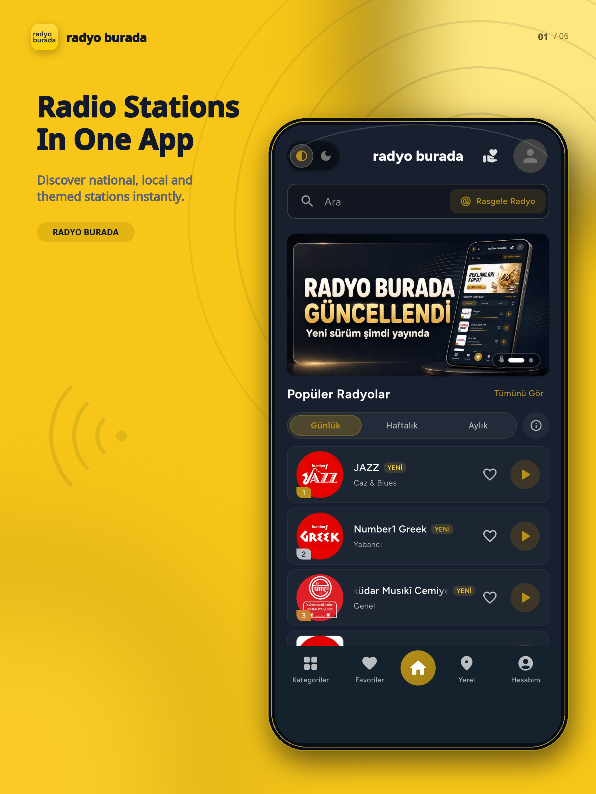 Radyo Burada: Turkish Radio screenshot 7