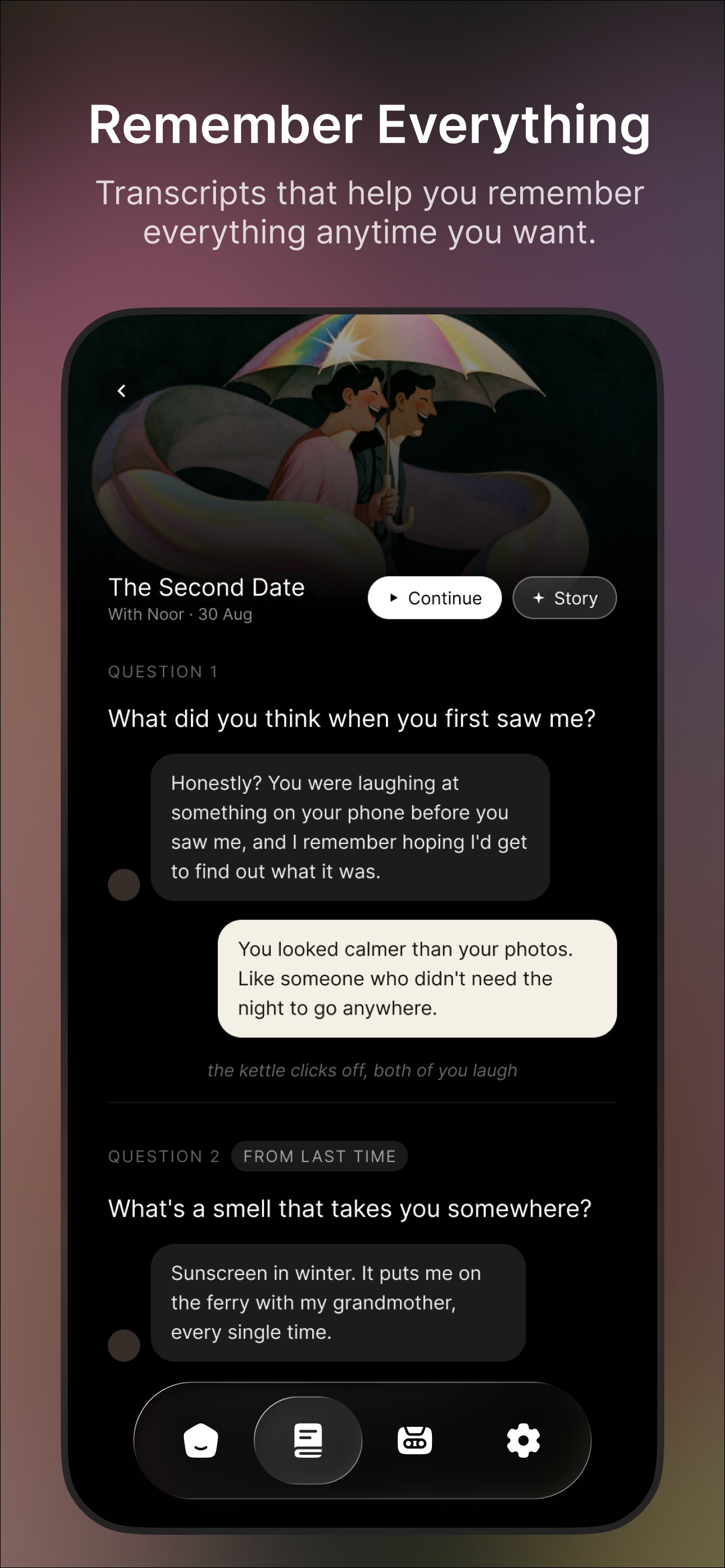 Screenshot 6 of Becoming: Deep Questions Game