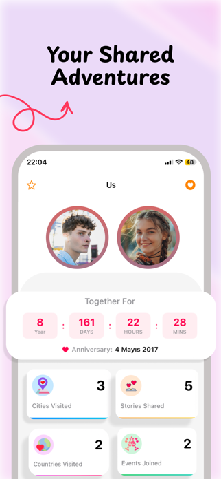 Teamo: Couple & Relationship Screenshot 4 of 6