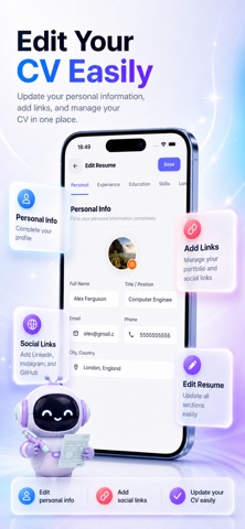 CV+: Resume Builder Screenshot 2 of 6