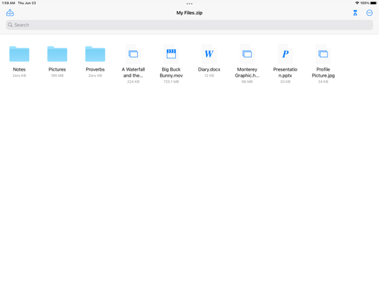 Screenshot #6 pour Unarchiver - ZIP, RAR