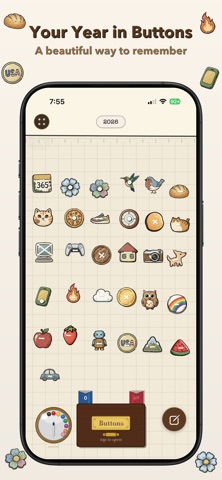 365 Buttons: Daily Journal Screenshot 2 of 4