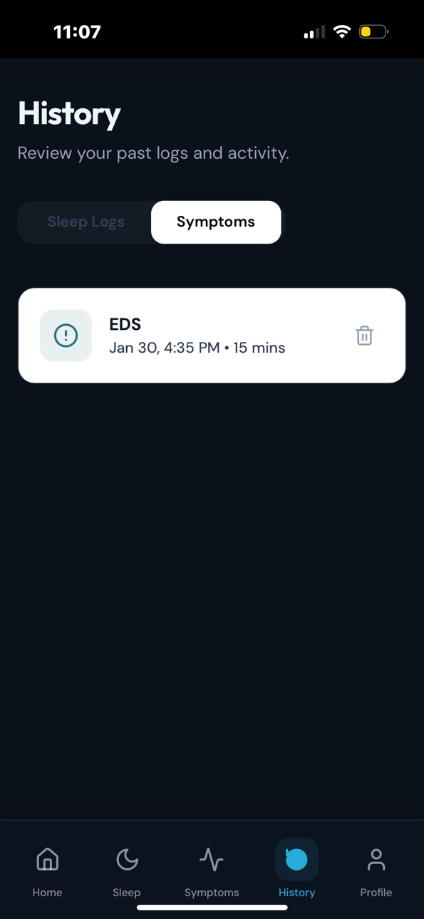 iPhone screenshot