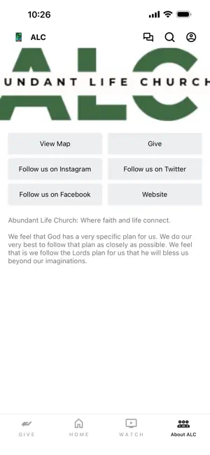 Abundant Life Church Cambridge screenshot 3