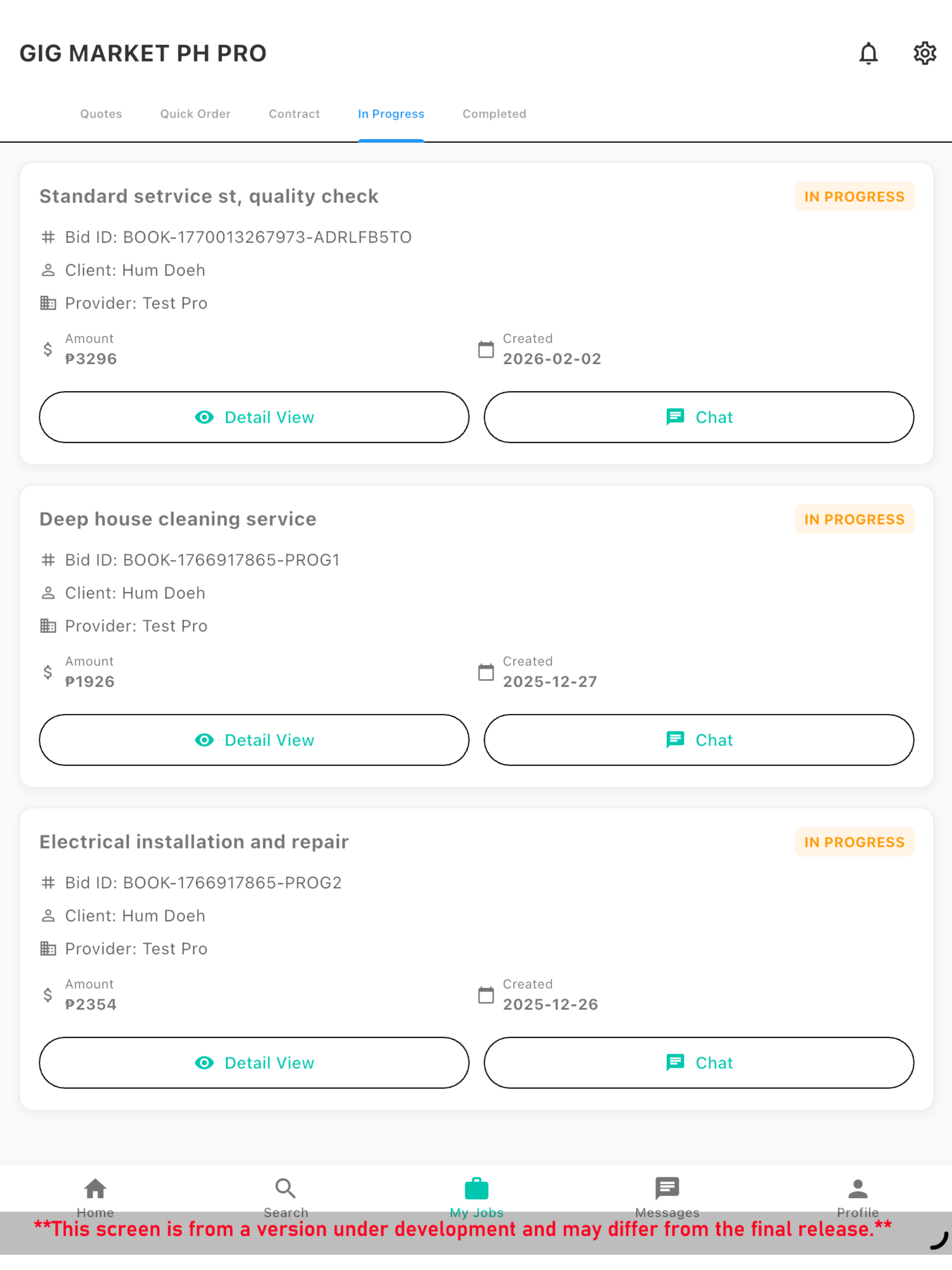 GIG MARKET PH PRO screenshot 17