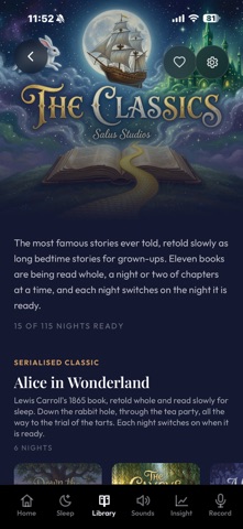 Salus Sleep:Meditation:Sounds iPhone screenshot