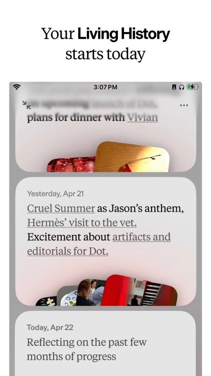 Dot - Living History