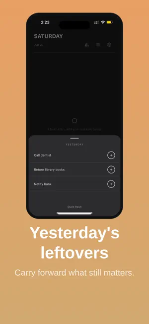 DailyDo: Fresh Start screenshot 2