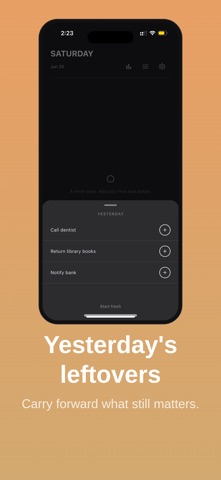 DailyDo: Fresh Start Screenshot 2 of 5