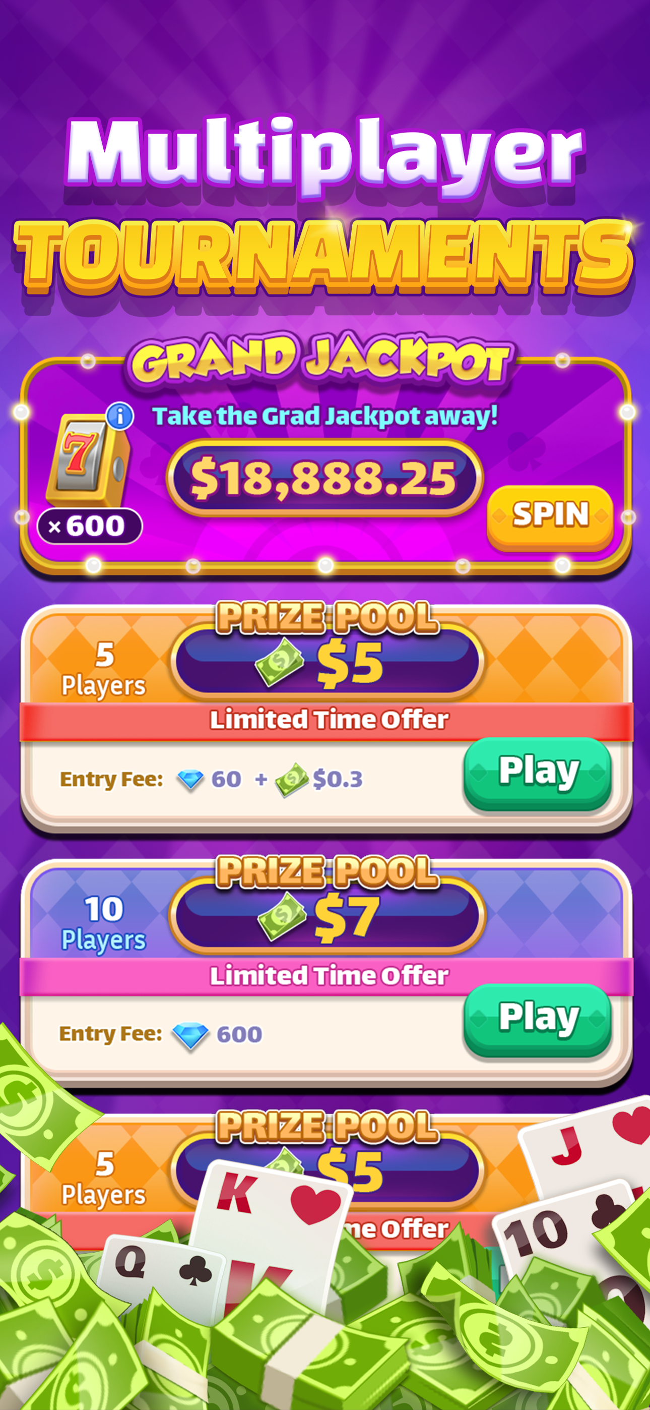Solitaire Dosh screenshot 5