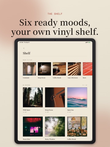 Moodshot: Photo to Music iPad screenshot