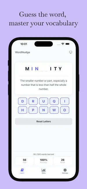 WordNudge: Vocabulary Builder screenshot 3