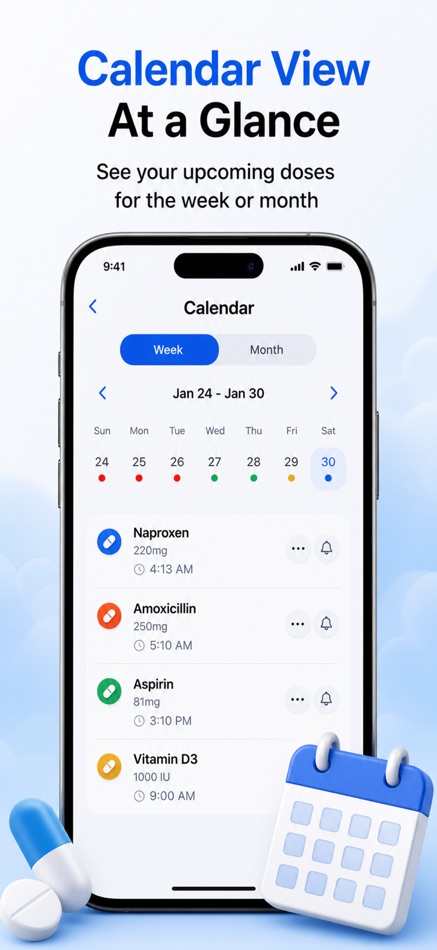 #7. Pill Reminder Vitamin Tracker (iOS) Von: Farouk Nasser