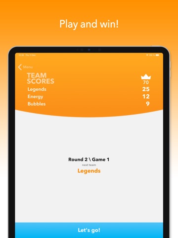 Alias - party game iPad screenshot