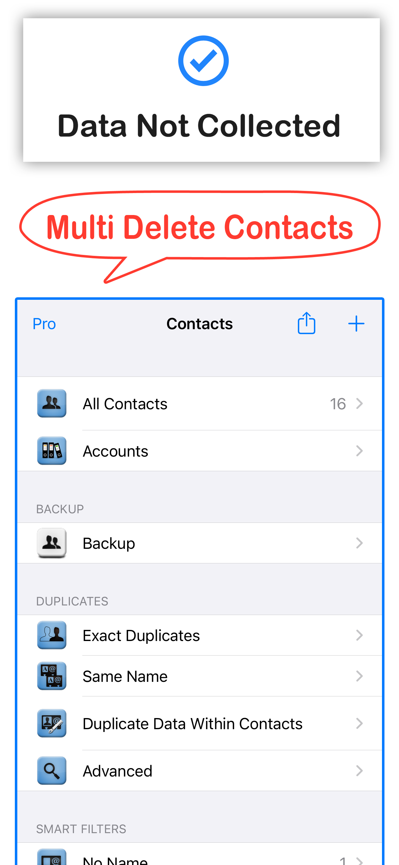 Delete Contacts+