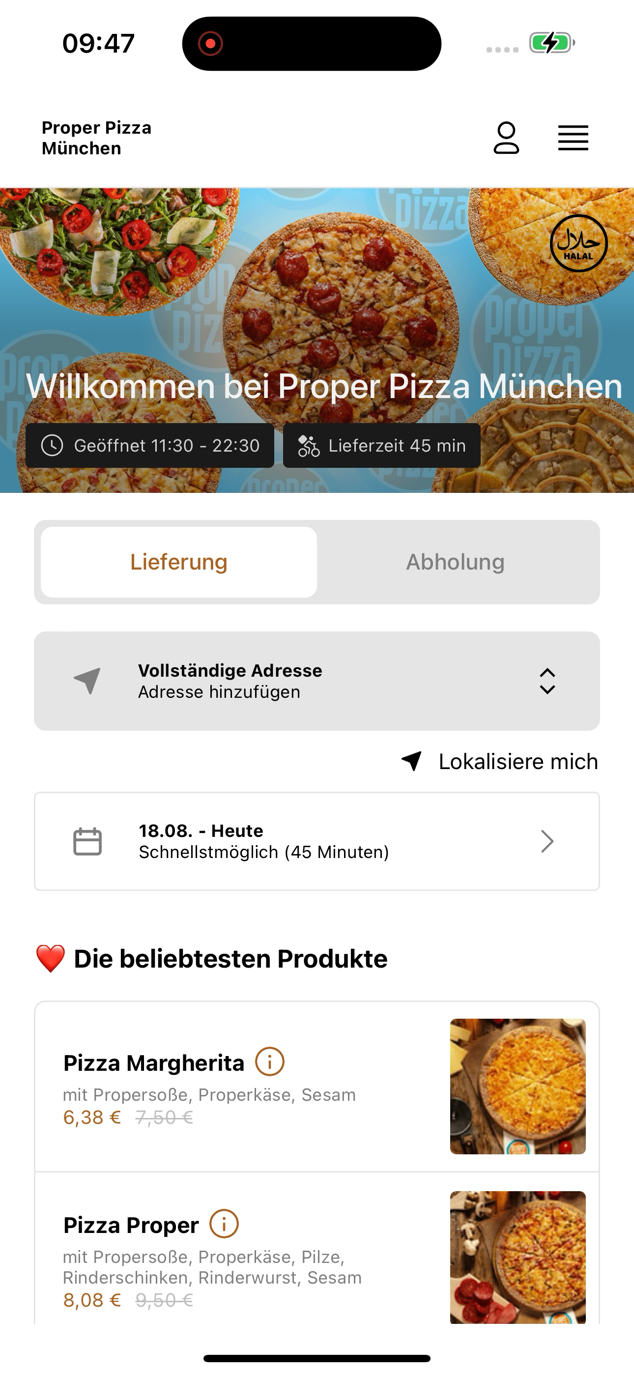 Proper Pizza München screenshot 6