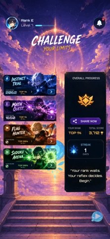 Rank Up: Brain Quest Screenshot 1 of 5