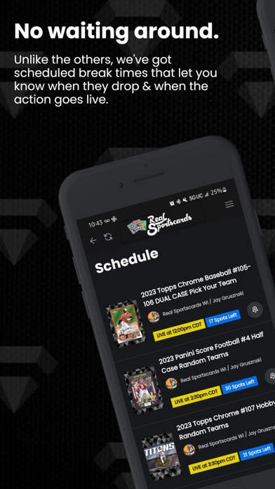 Real Sportscards Screenshot