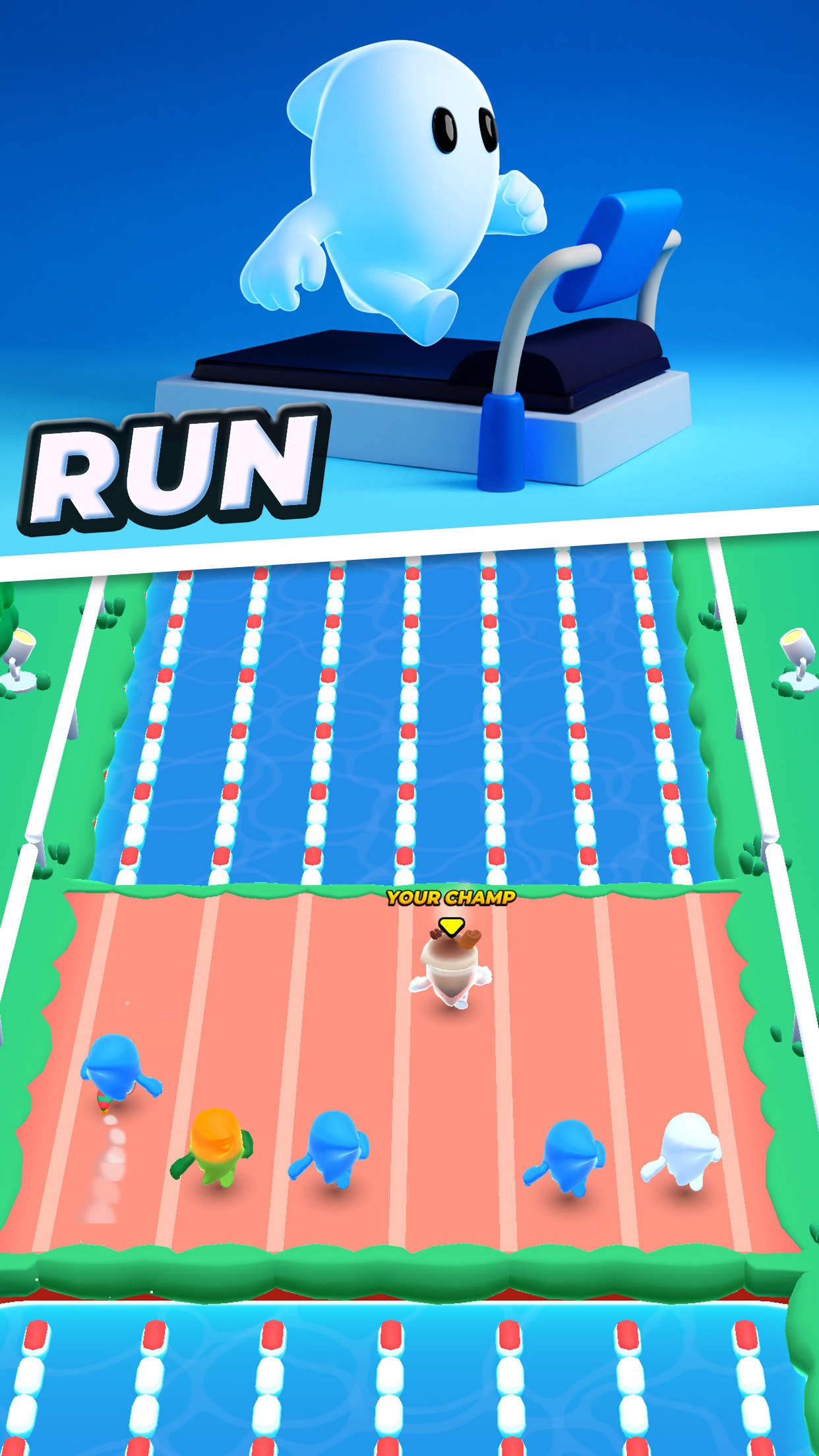 Pocket Champs PVP Racing Games screenshot 2