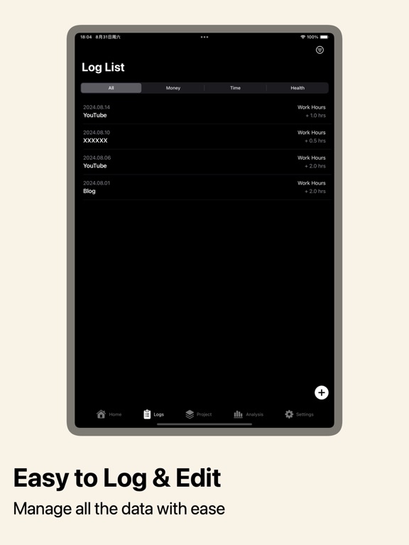 SideProject - Track & Analyze