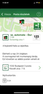 Magyar Posta applikáció screenshot #3 for iPhone