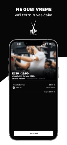Studio Padrov iPhone screenshot