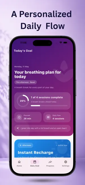 7 Minute Pranayama screenshot 2