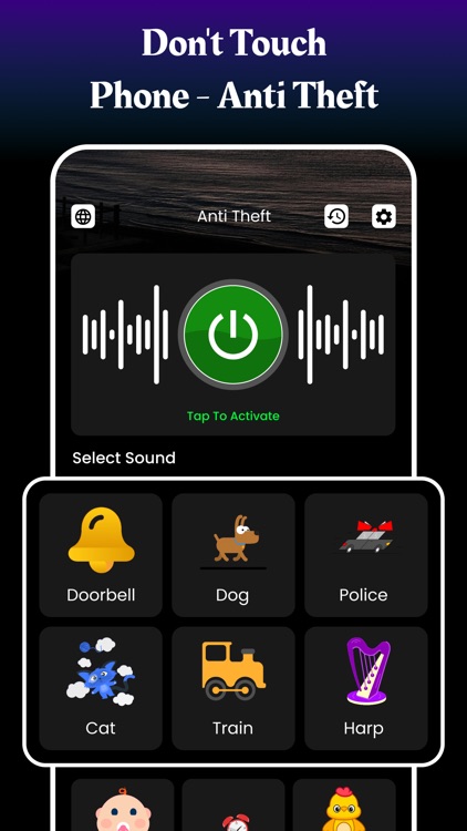 Don't Touch Phone-Anti Theft