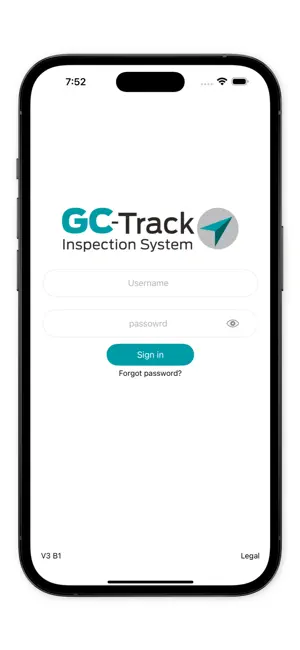 GC-Track Inspection System screenshot 1