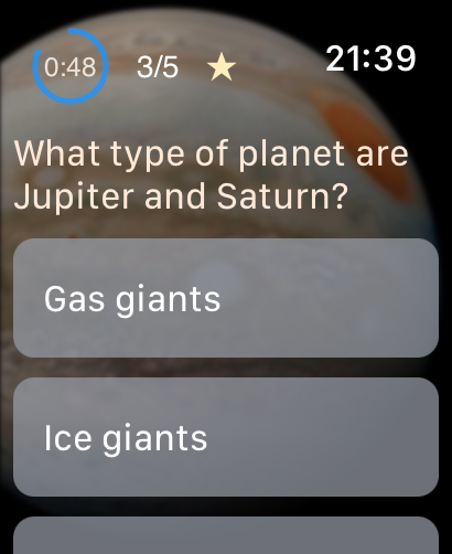 GalacticAR: Space Sim & Quiz