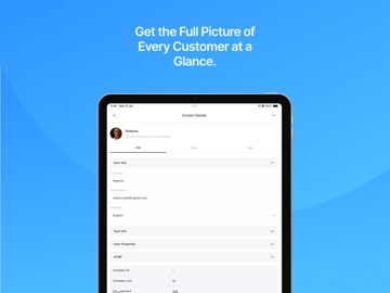 Customerly – AI Chat & Support iPad screenshot