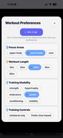 Flex ex screenshot