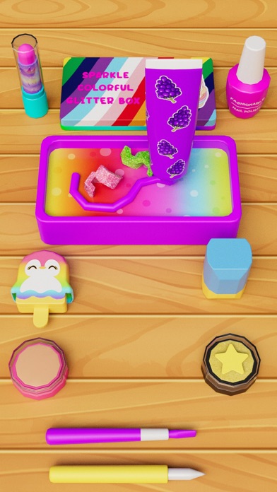 ASMR Makeup Slime Games Fun 3D Screenshot