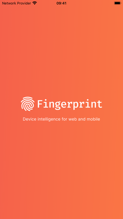 Fingerprint Pro Screenshot