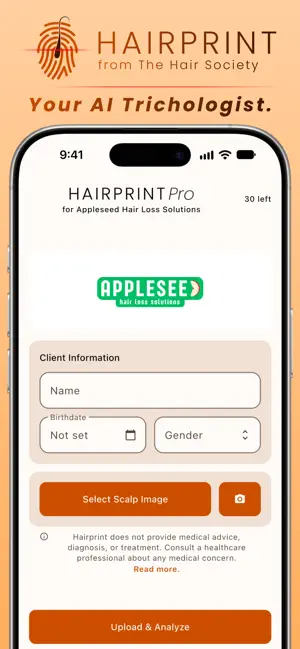 Hairprint™ – AI Trichologist screenshot 1