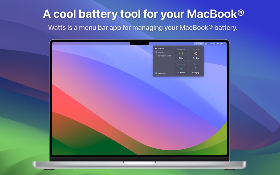 #1. Watts (macOS) By: Jesus Fidalgo