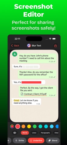 Screenshot Editor - Blur Text Screenshot 6 of 10