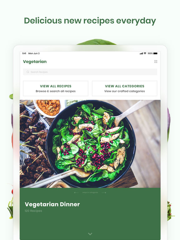 Screenshot #4 pour Recettes et repas végétariens