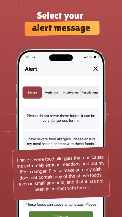 Food Allergy Card screenshot-4