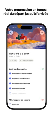Pensea — Travel To-do List screenshot