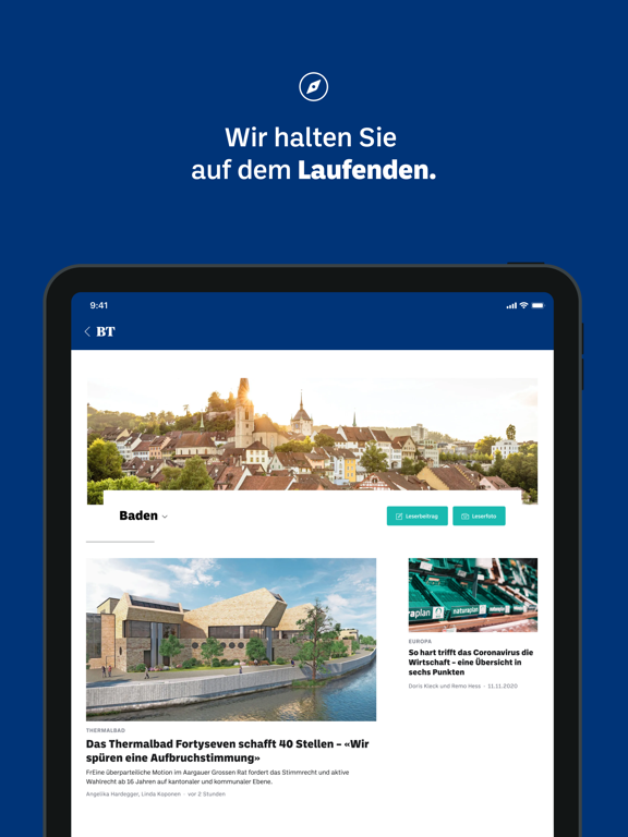 Screenshot #6 pour Badener Tagblatt News